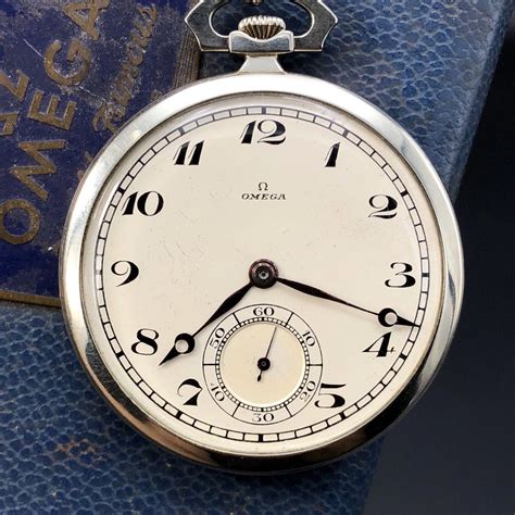 antique pocket watch omega|old omega pocket watch value.